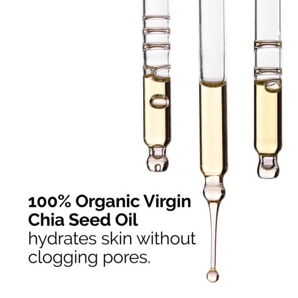 100% Organic Virgin Chia Seed Oil